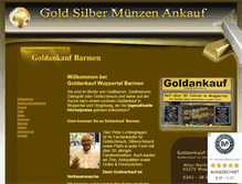 Tablet Screenshot of goldankauf-barmen.de